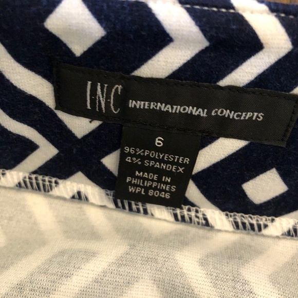 Inc NWT mini skirt 6 🖤🤍 - Picture 2 of 4